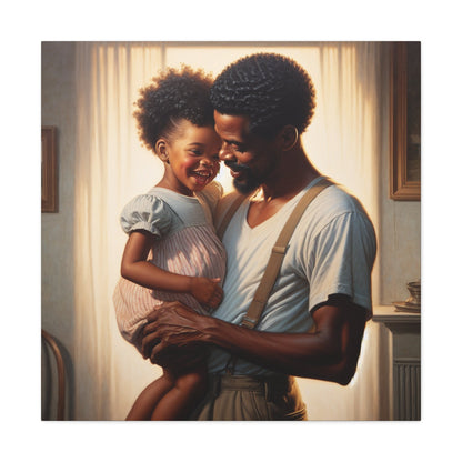 "A Father's Love Embraced" - Canvas - Authentic4Us