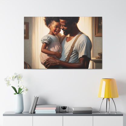 "A Father's Love Embraced" - Canvas - Authentic4Us