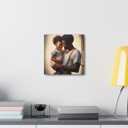 "A Father's Love Embraced" - Canvas - Authentic4Us