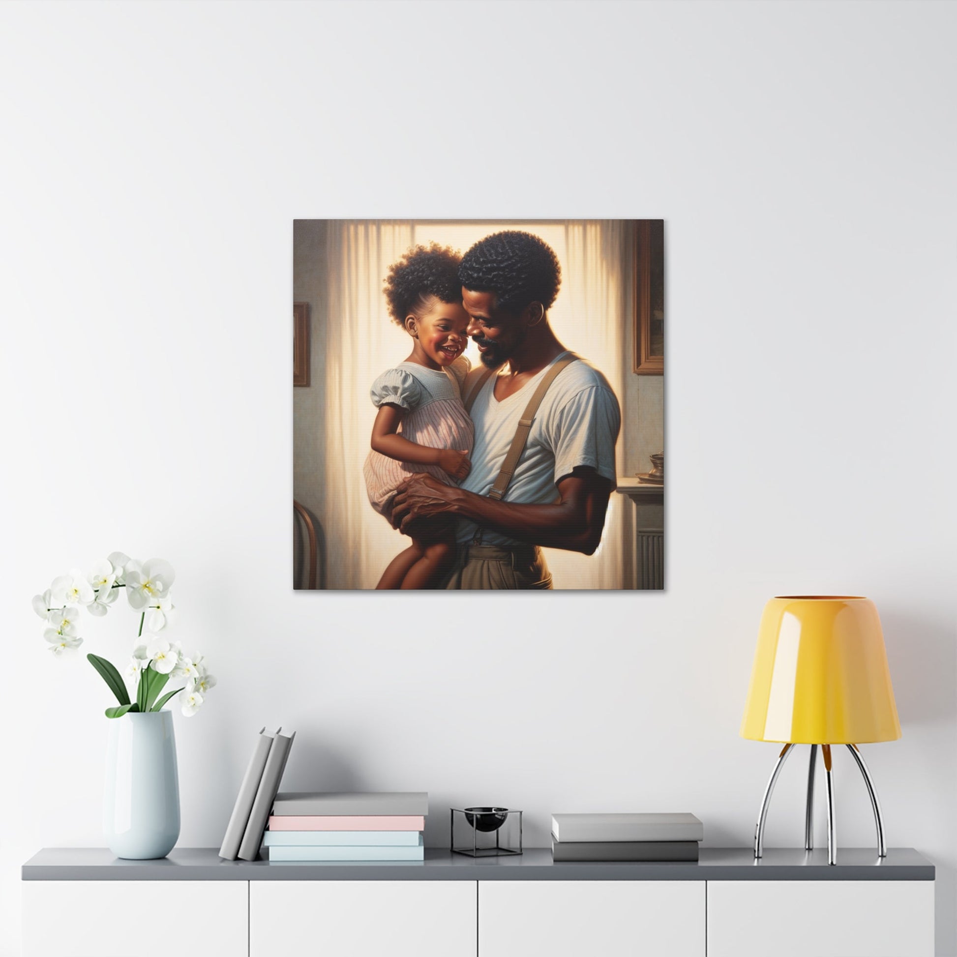 "A Father's Love Embraced" - Canvas - Authentic4Us