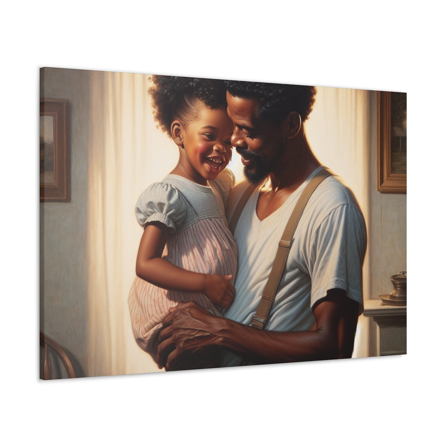 "A Father's Love Embraced" - Canvas - Authentic4Us