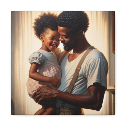 "A Father's Love Embraced" - Canvas - Authentic4Us