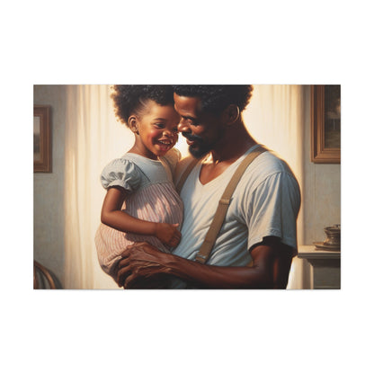 "A Father's Love Embraced" - Canvas - Authentic4Us