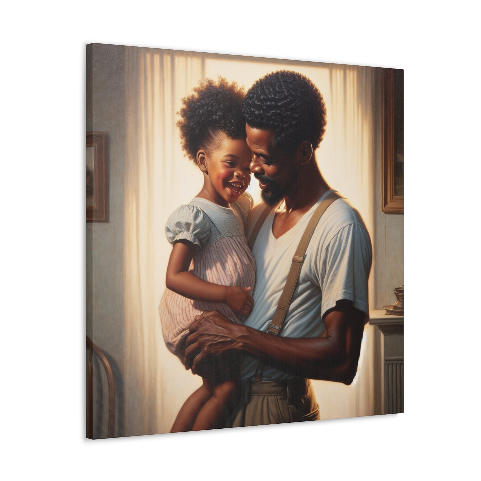 "A Father's Love Embraced" - Canvas - Authentic4Us