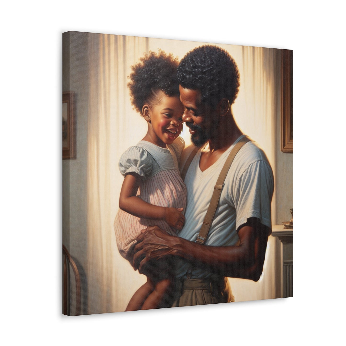 "A Father's Love Embraced" - Canvas - Authentic4Us