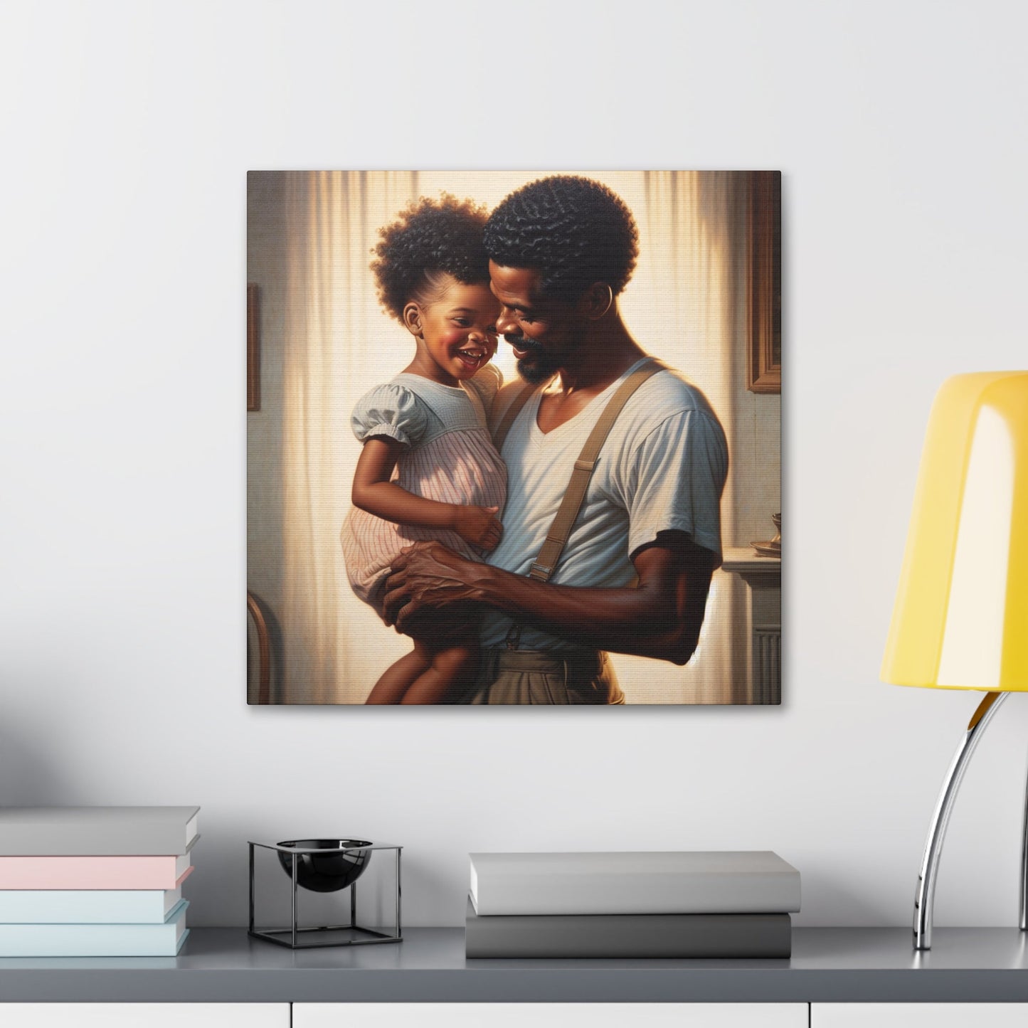 "A Father's Love Embraced" - Canvas - Authentic4Us