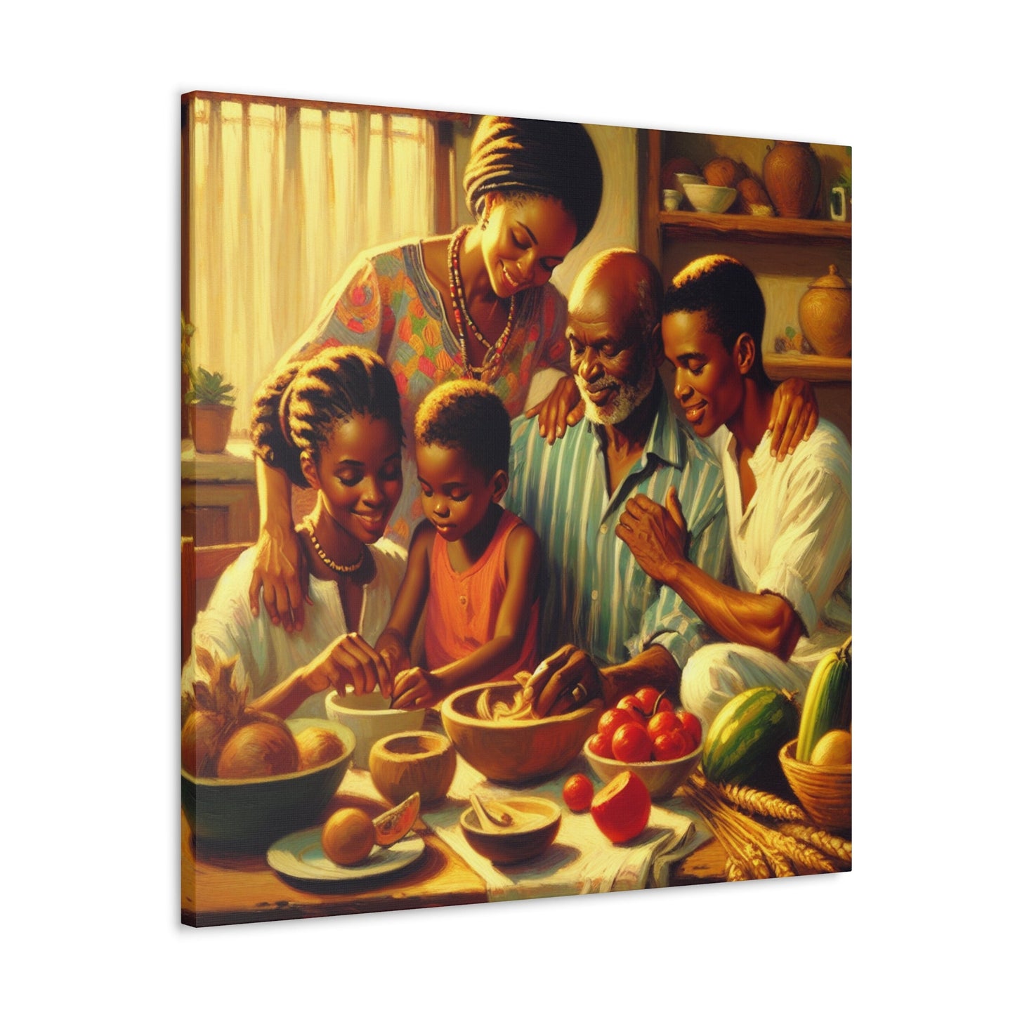 "A Gathering of Generations" - Canvas - Authentic4Us