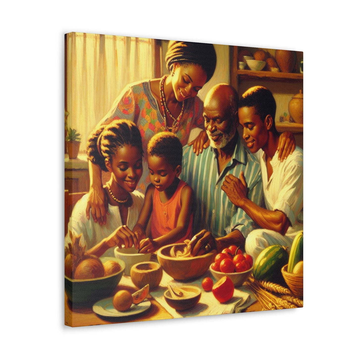 "A Gathering of Generations" - Canvas - Authentic4Us