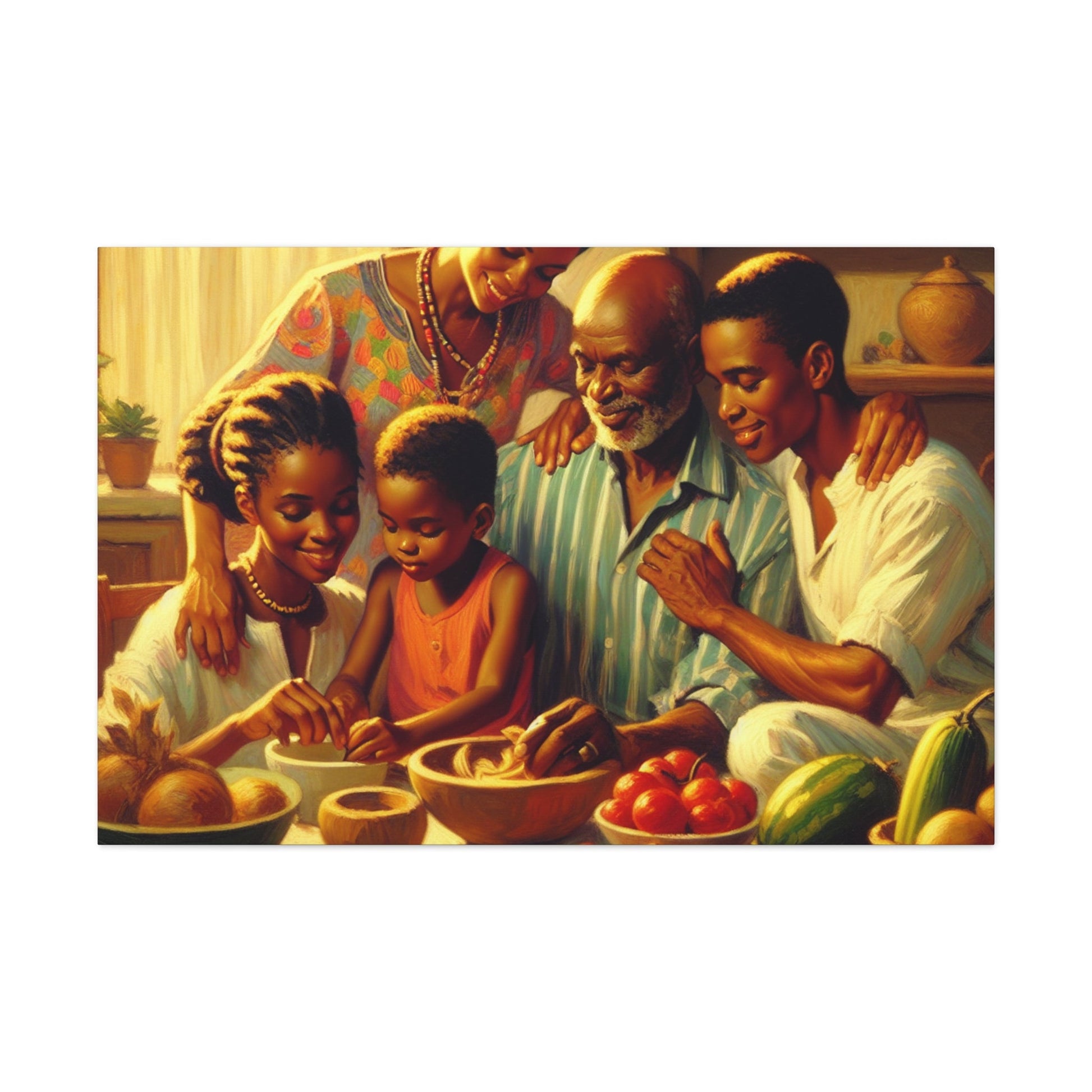 "A Gathering of Generations" - Canvas - Authentic4Us