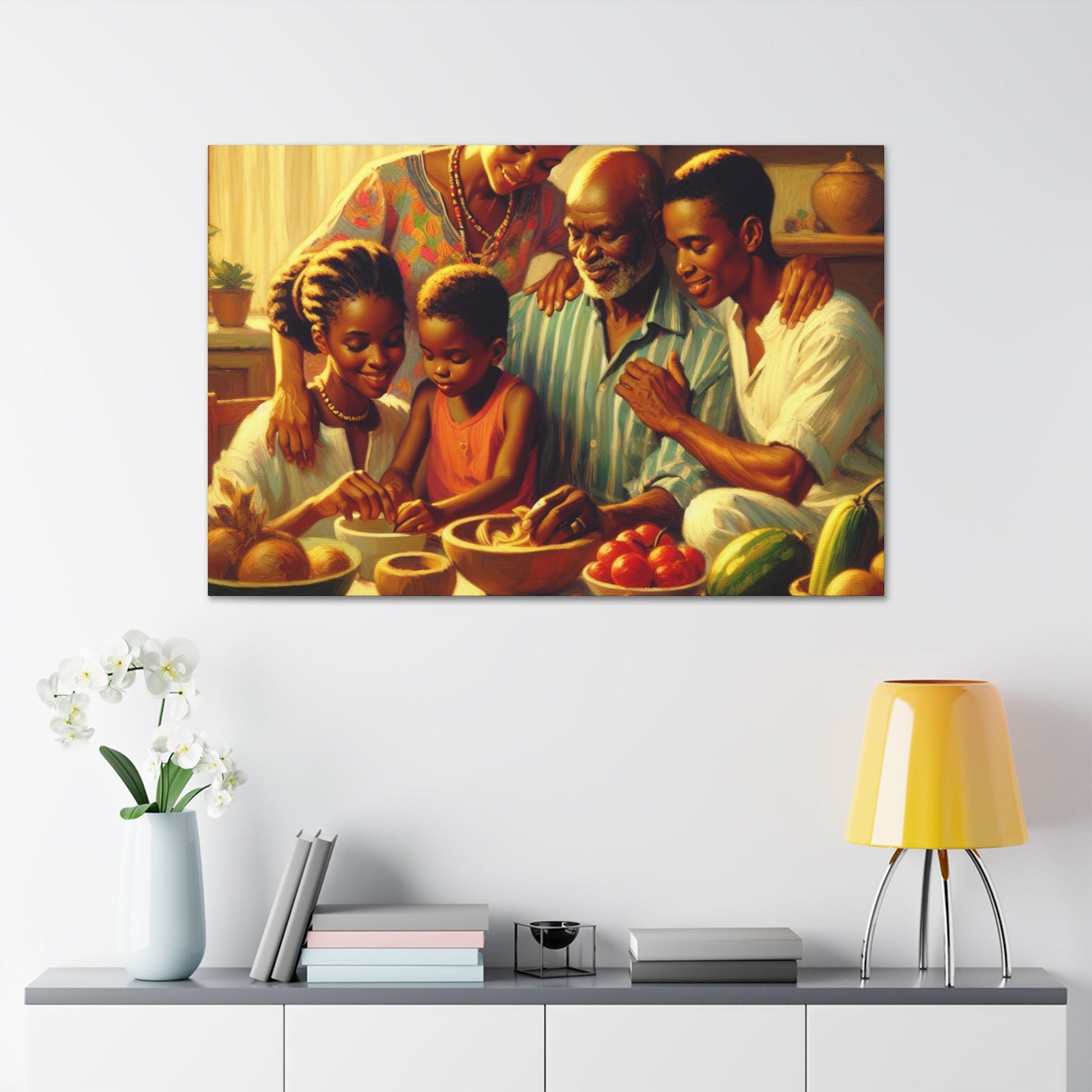 "A Gathering of Generations" - Canvas - Authentic4Us