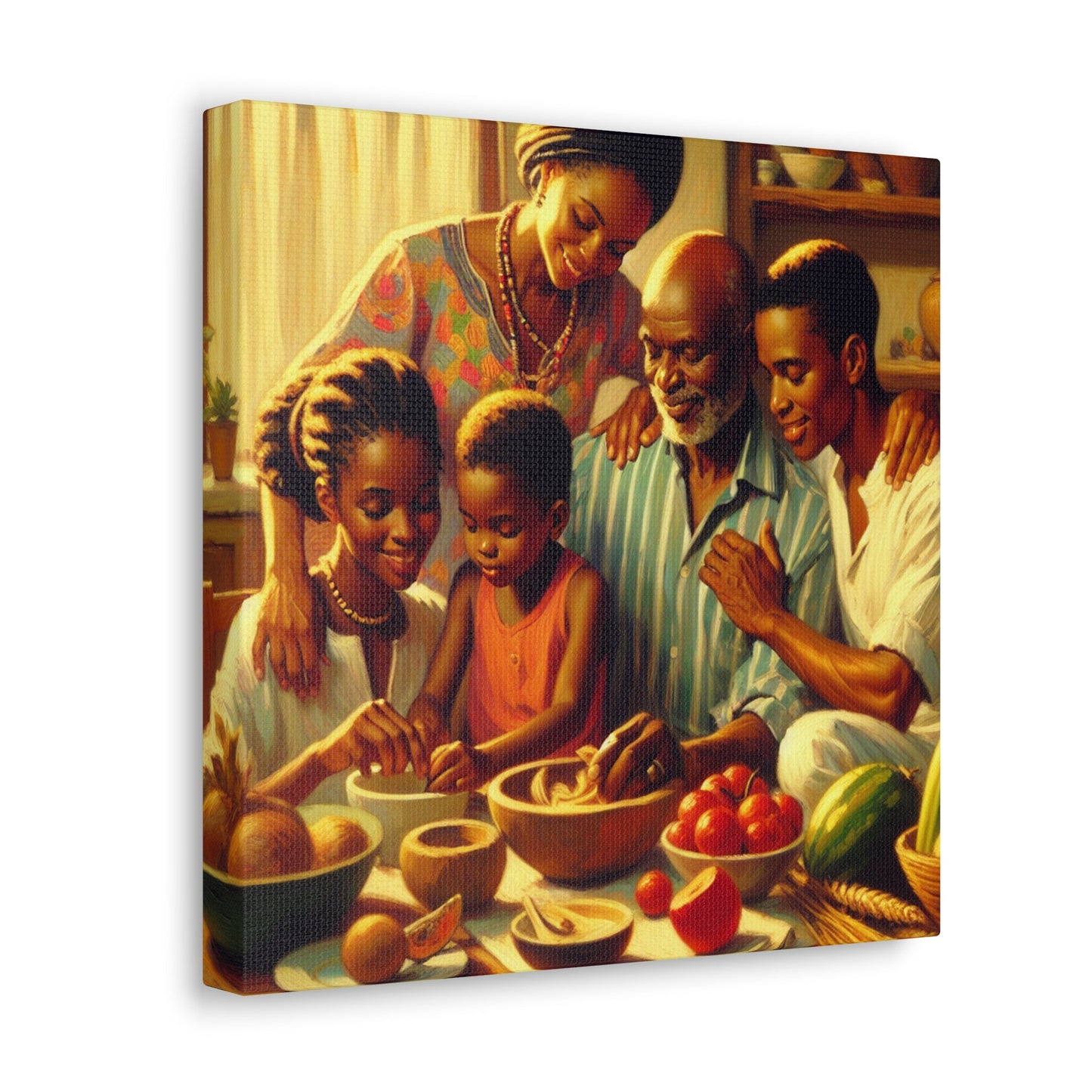 "A Gathering of Generations" - Canvas - Authentic4Us