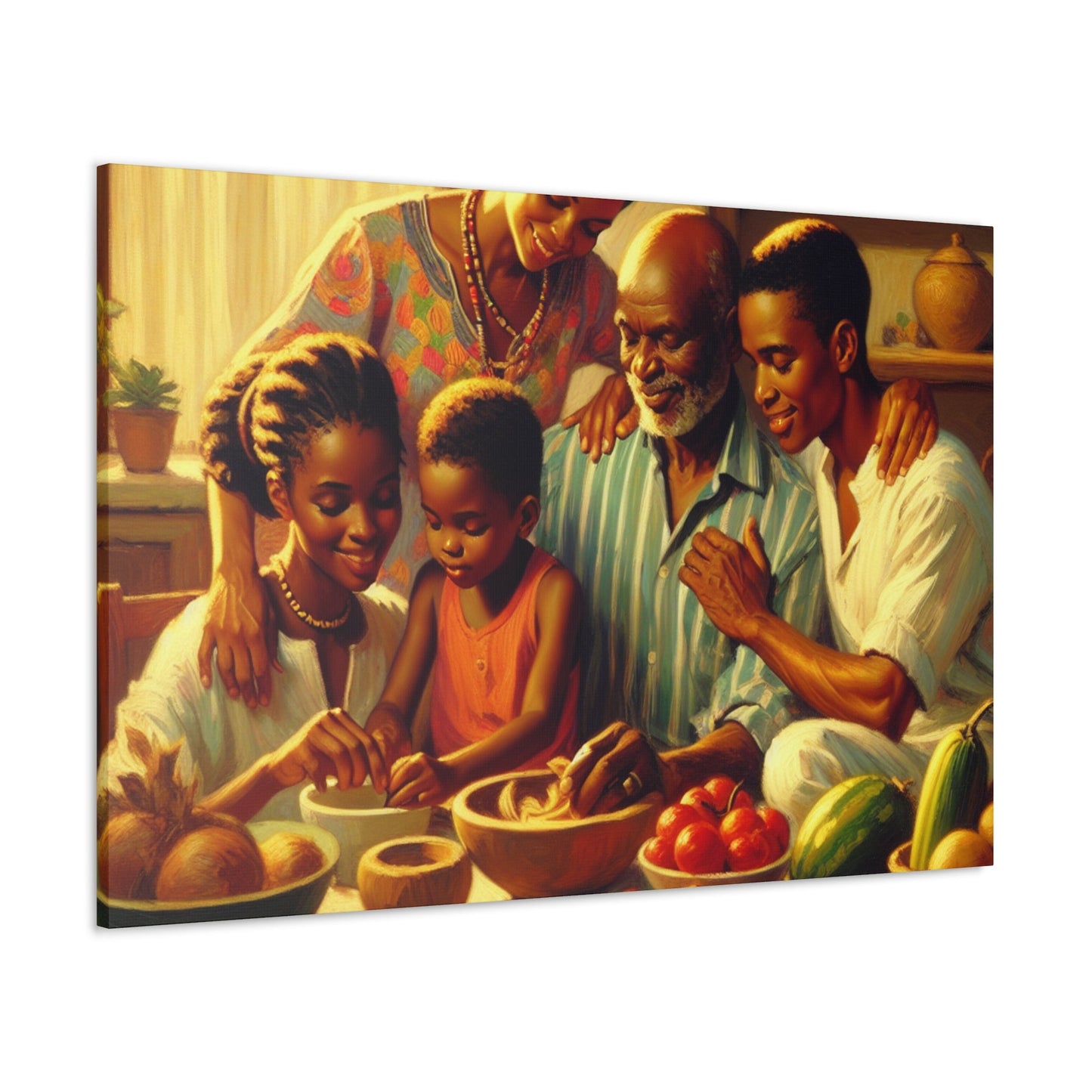 "A Gathering of Generations" - Canvas - Authentic4Us