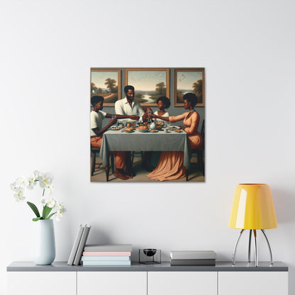 "A Joyful Family Gathering" - Canvas - Authentic4Us