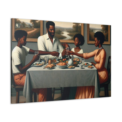 "A Joyful Family Gathering" - Canvas - Authentic4Us