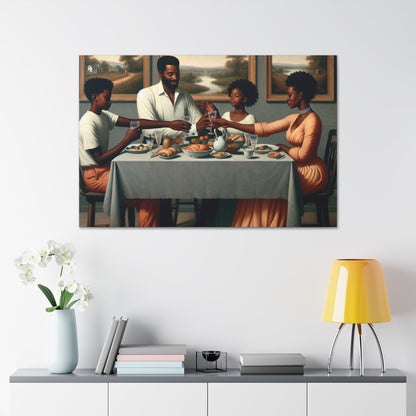 "A Joyful Family Gathering" - Canvas - Authentic4Us