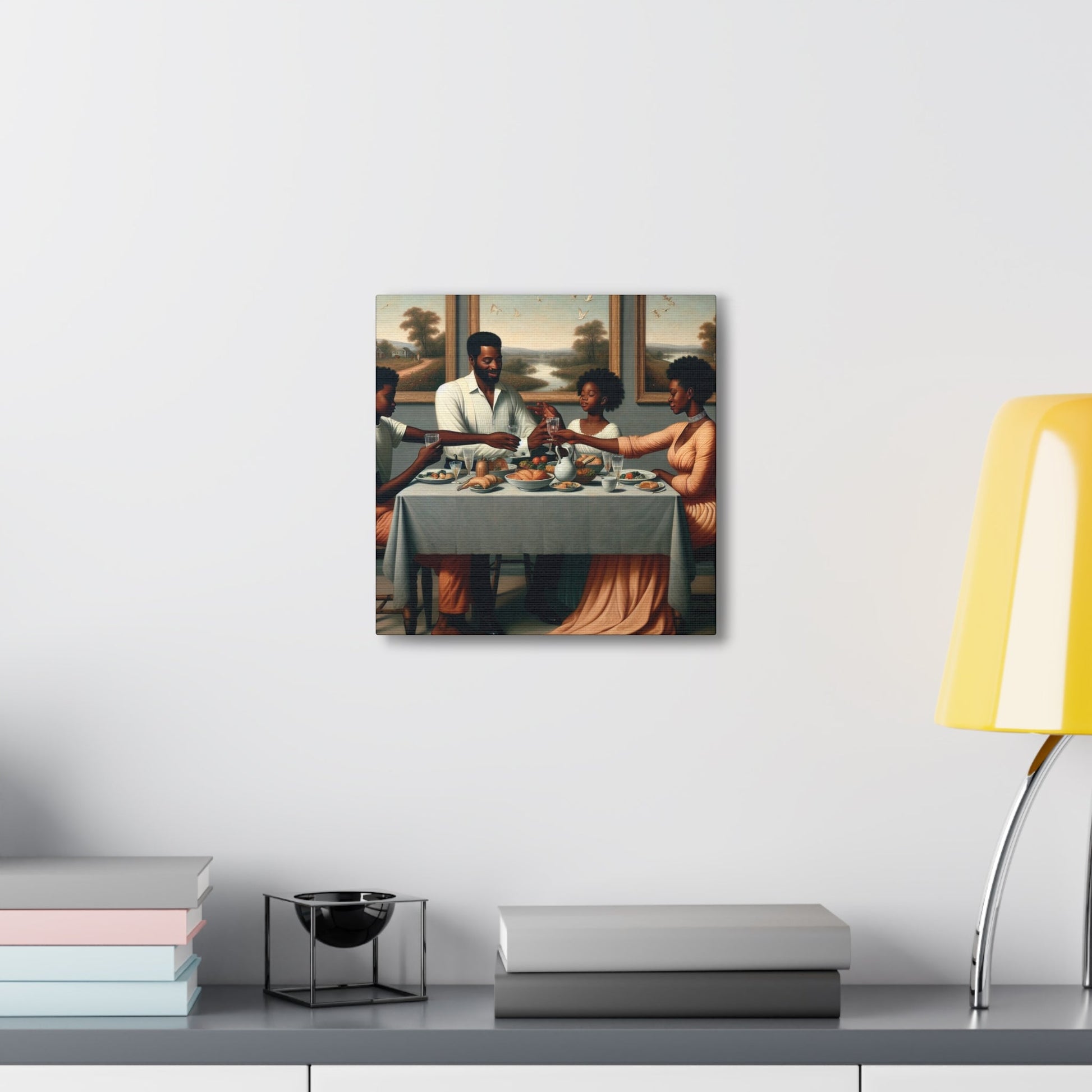 "A Joyful Family Gathering" - Canvas - Authentic4Us