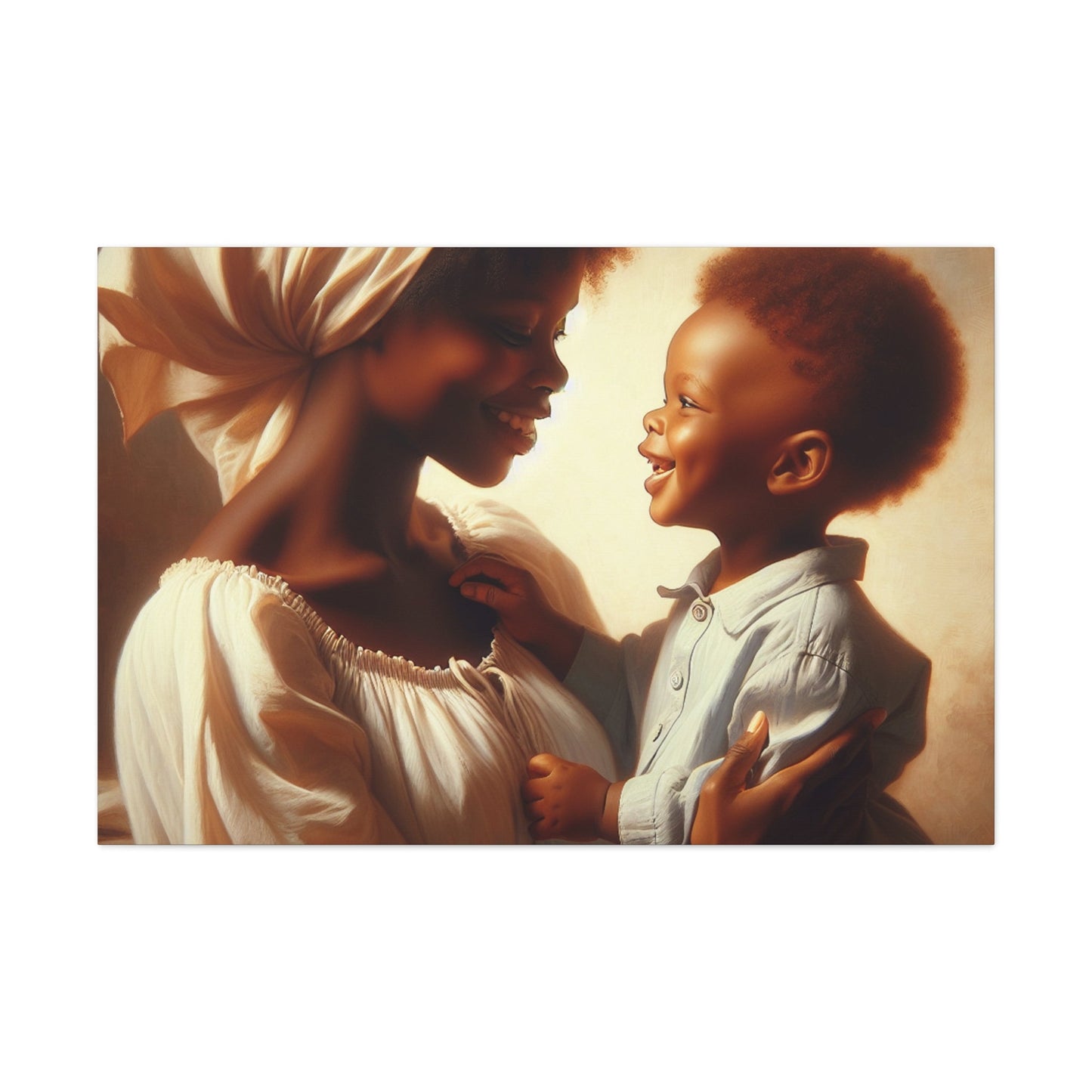 "A Serene Moment of Love" - Canvas - Authentic4Us