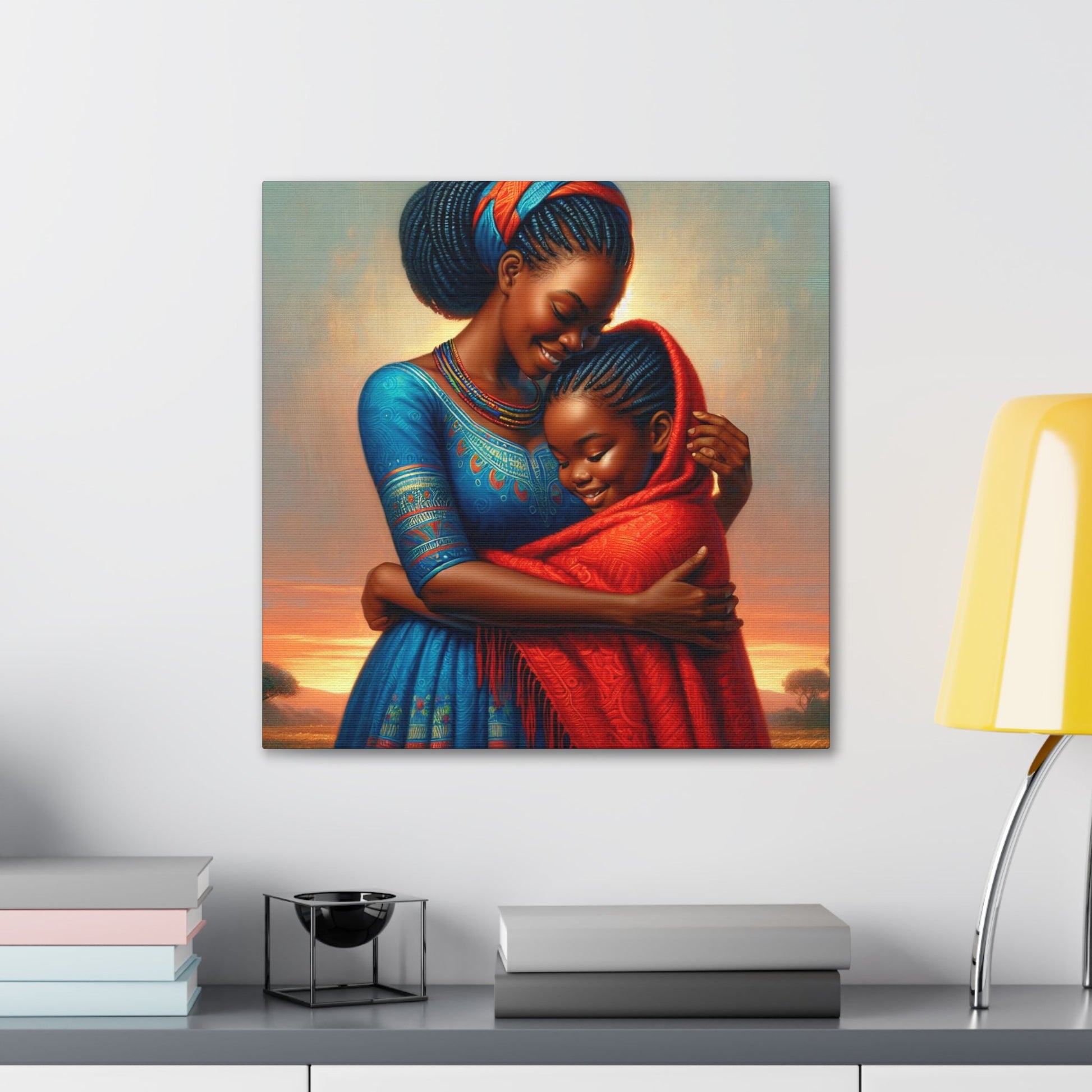 "African Heritage Embrace" - Canvas - Authentic4Us