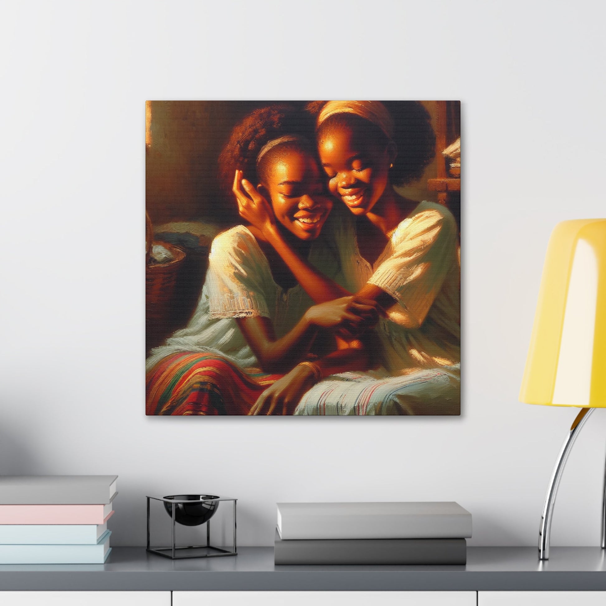 "Basket of Joyful Embrace" - Canvas - Authentic4Us