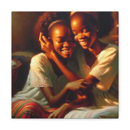 "Basket of Joyful Embrace" - Canvas - Authentic4Us