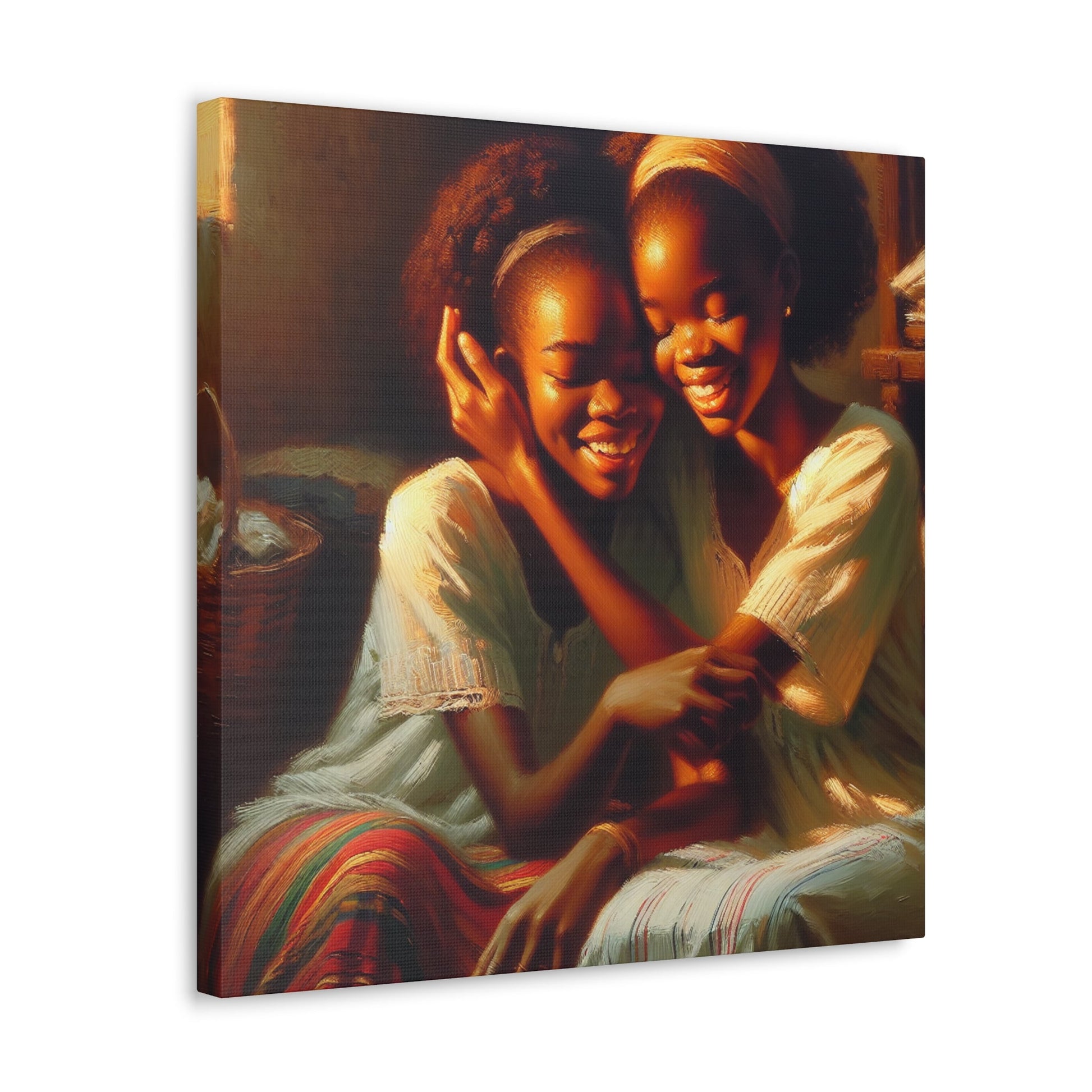 "Basket of Joyful Embrace" - Canvas - Authentic4Us