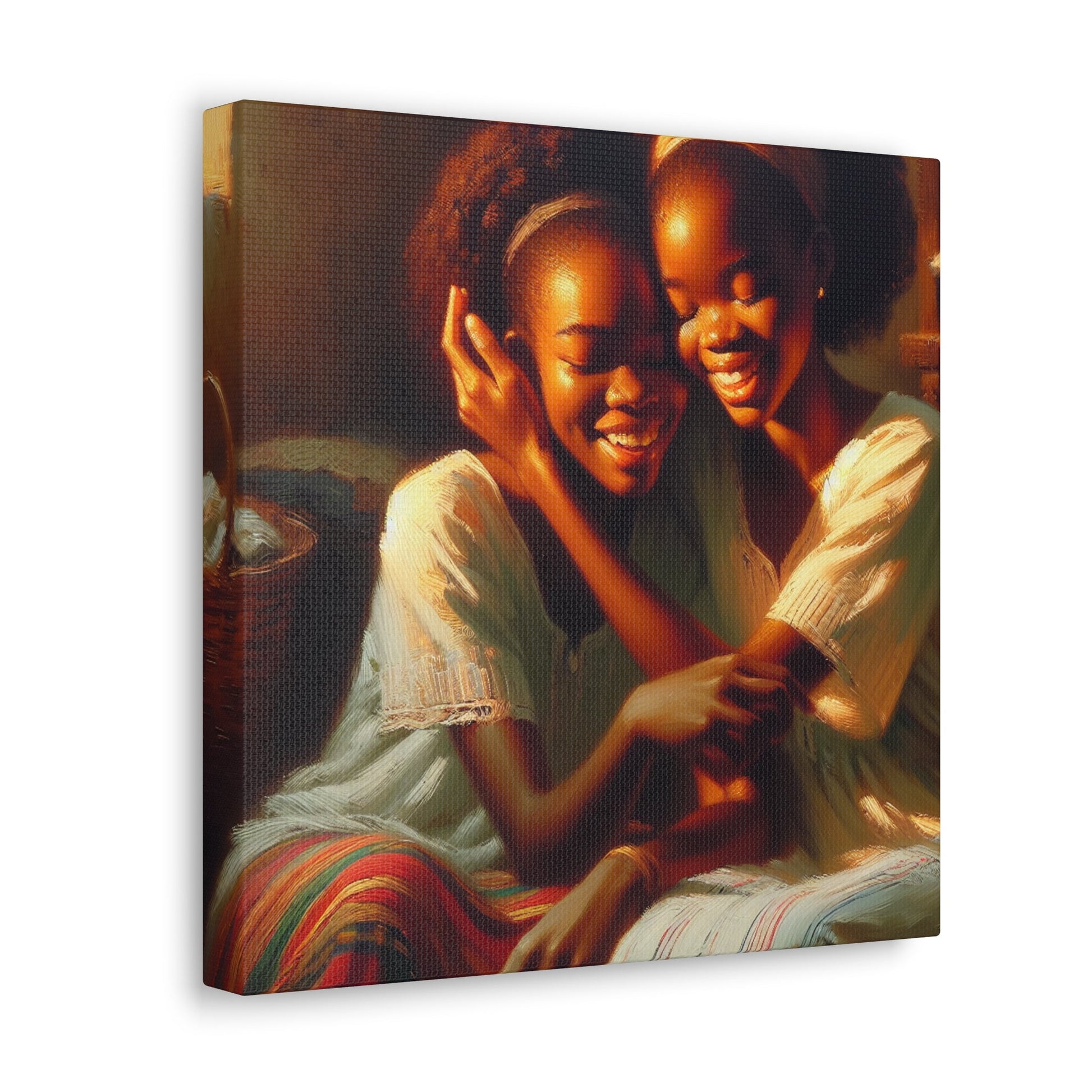 "Basket of Joyful Embrace" - Canvas - Authentic4Us