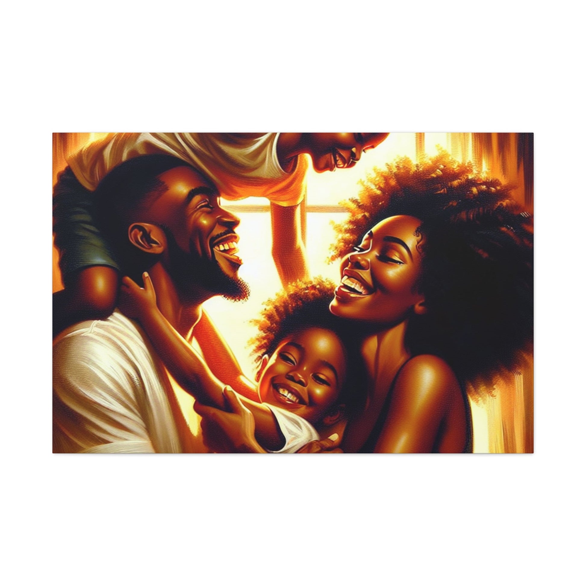 "Blissful Family Delight" - Canvas - Authentic4Us