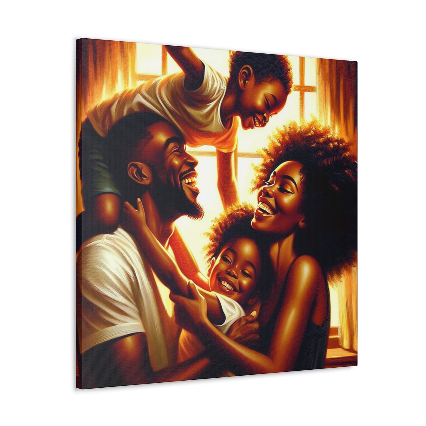 "Blissful Family Delight" - Canvas - Authentic4Us