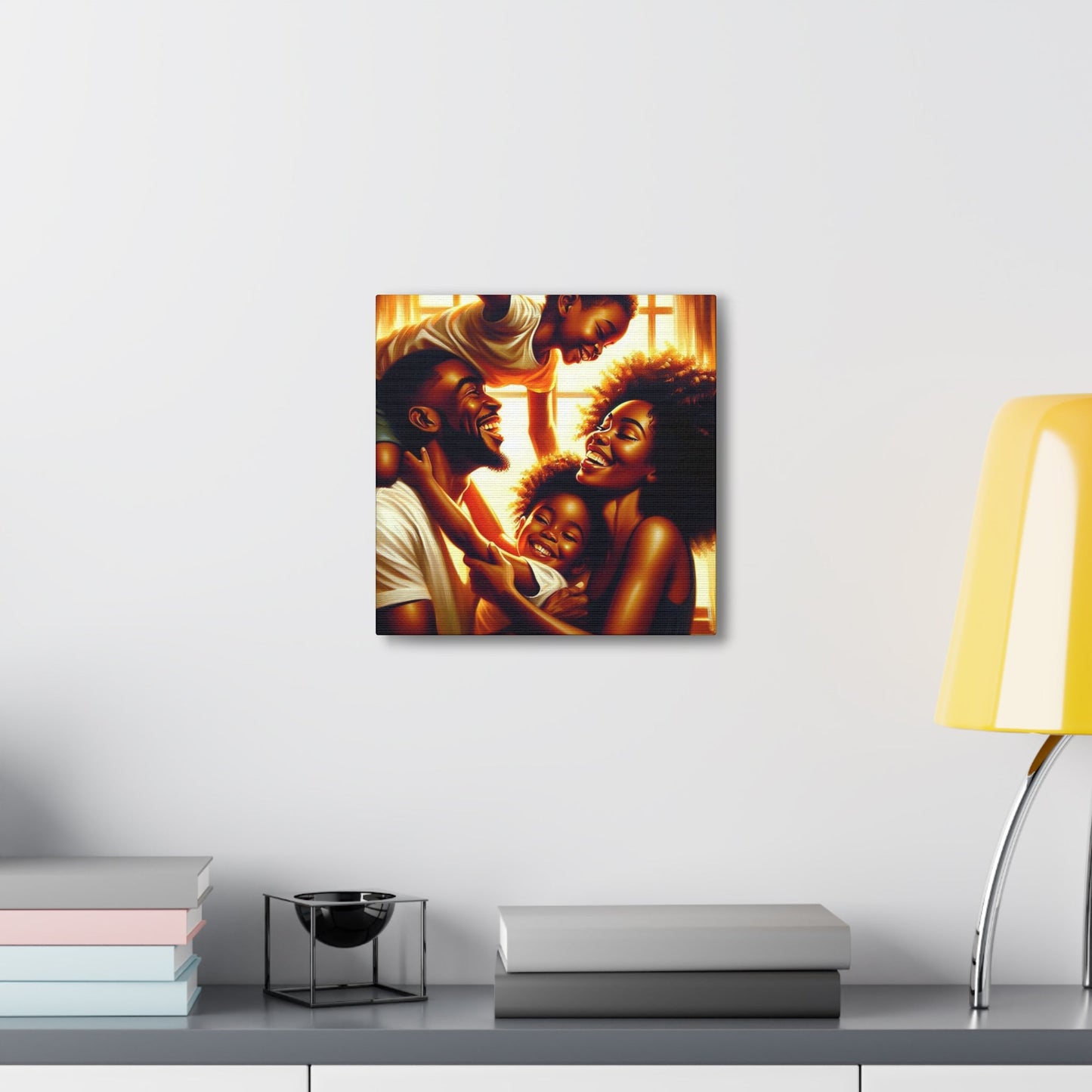 "Blissful Family Delight" - Canvas - Authentic4Us