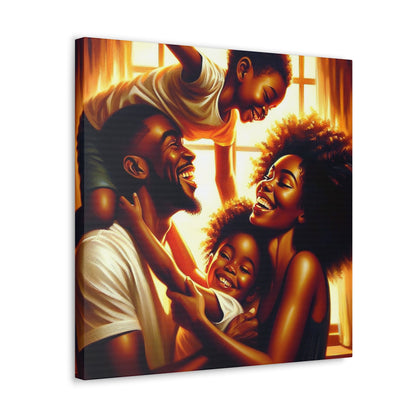 "Blissful Family Delight" - Canvas - Authentic4Us