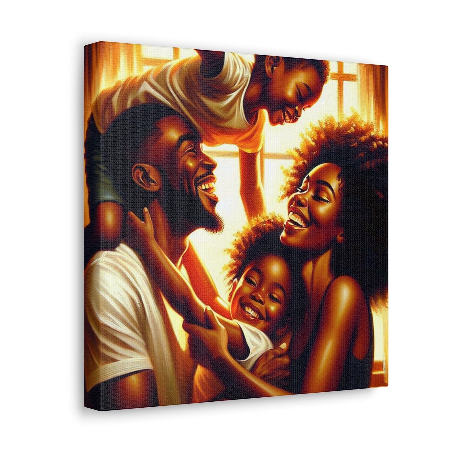 "Blissful Family Delight" - Canvas - Authentic4Us