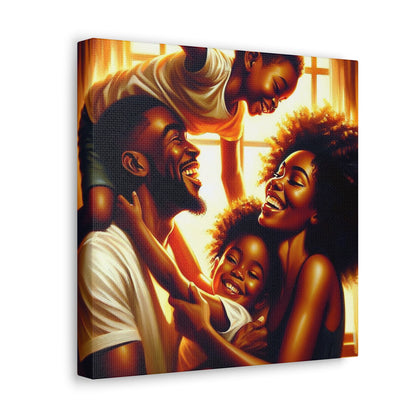 "Blissful Family Delight" - Canvas - Authentic4Us