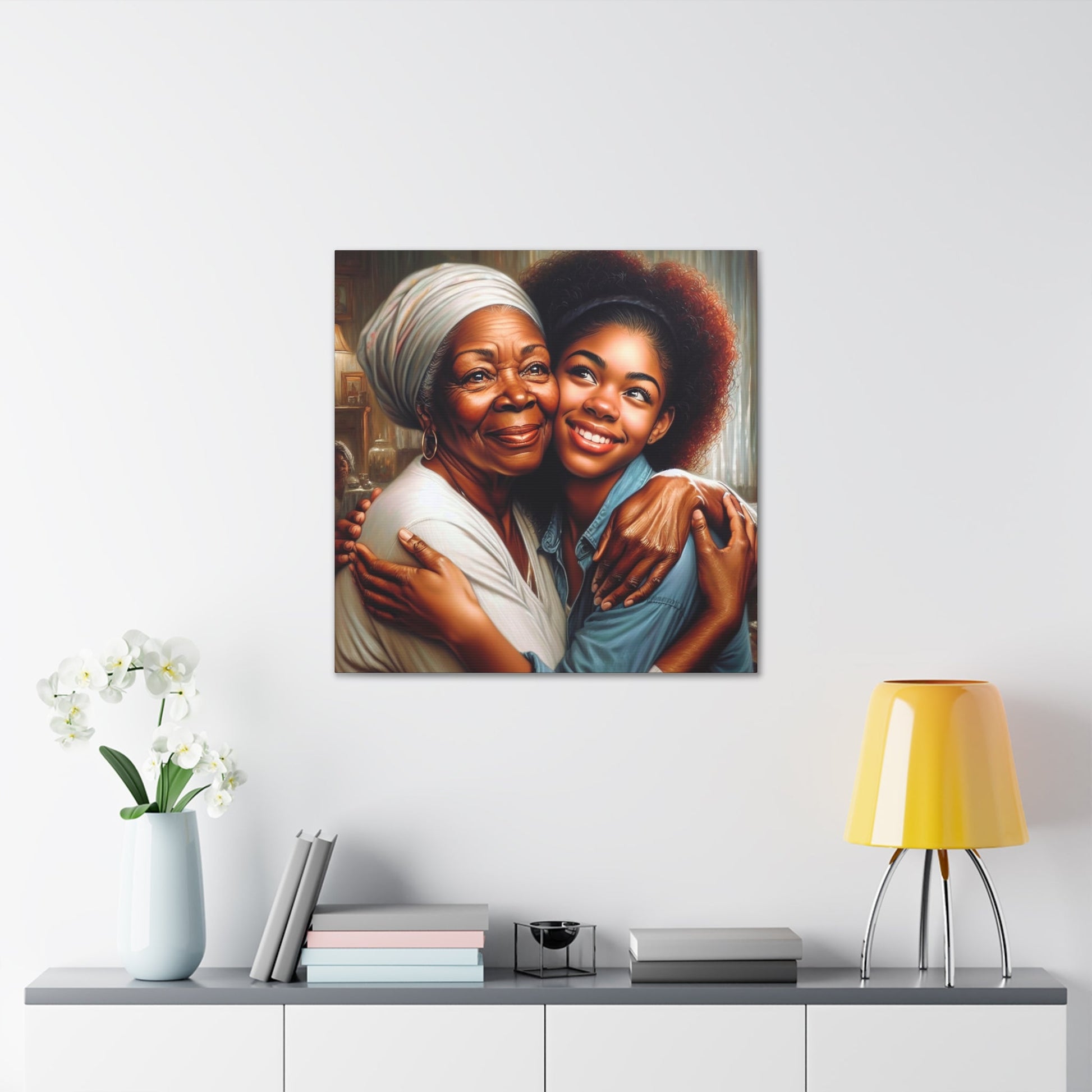 "Bond of Love: Embracing Family" - Canvas - Authentic4Us