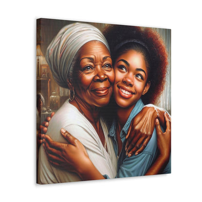 "Bond of Love: Embracing Family" - Canvas - Authentic4Us