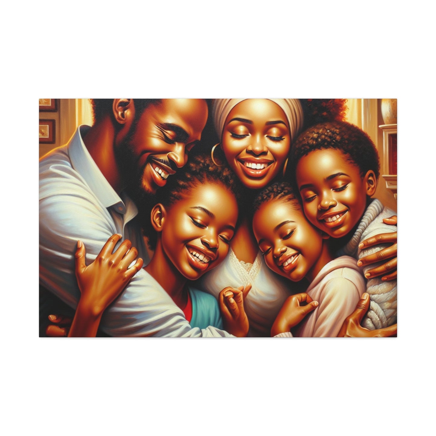 "Celebration of Family Bliss" - Canvas - Authentic4Us