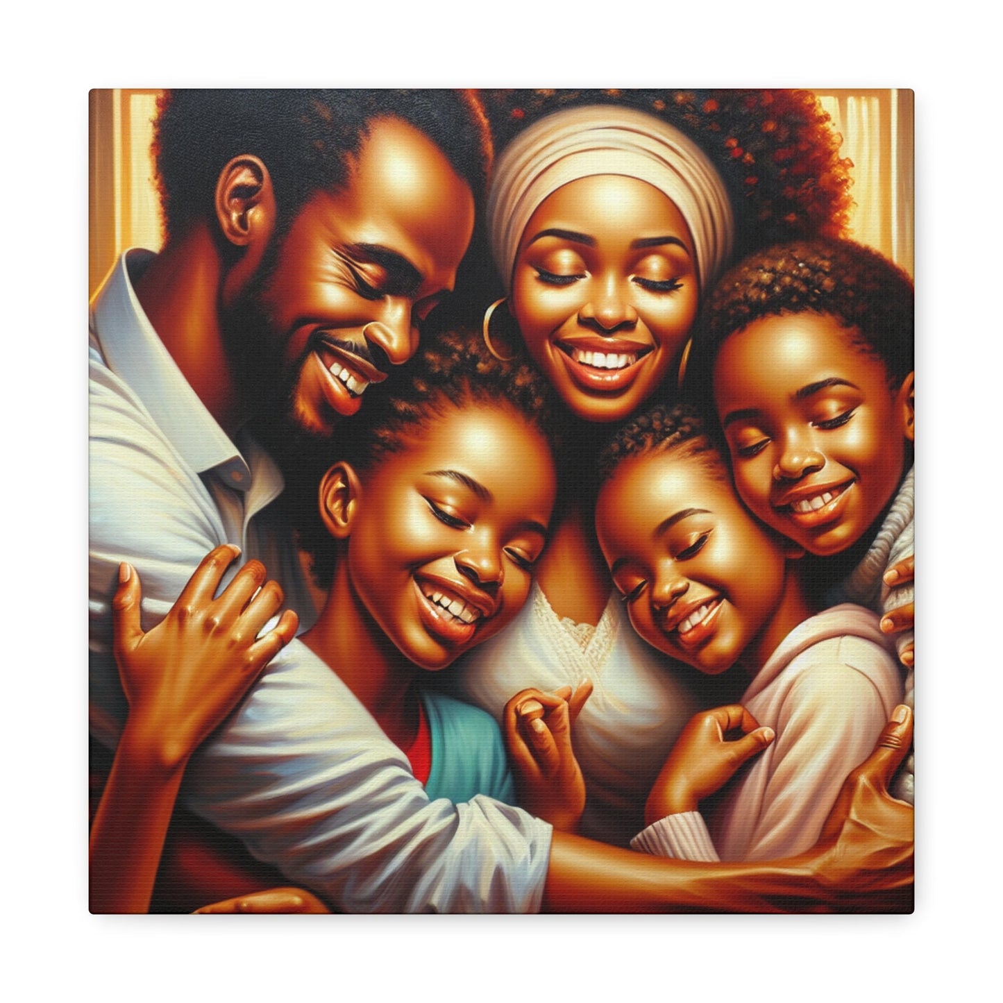 "Celebration of Family Bliss" - Canvas - Authentic4Us