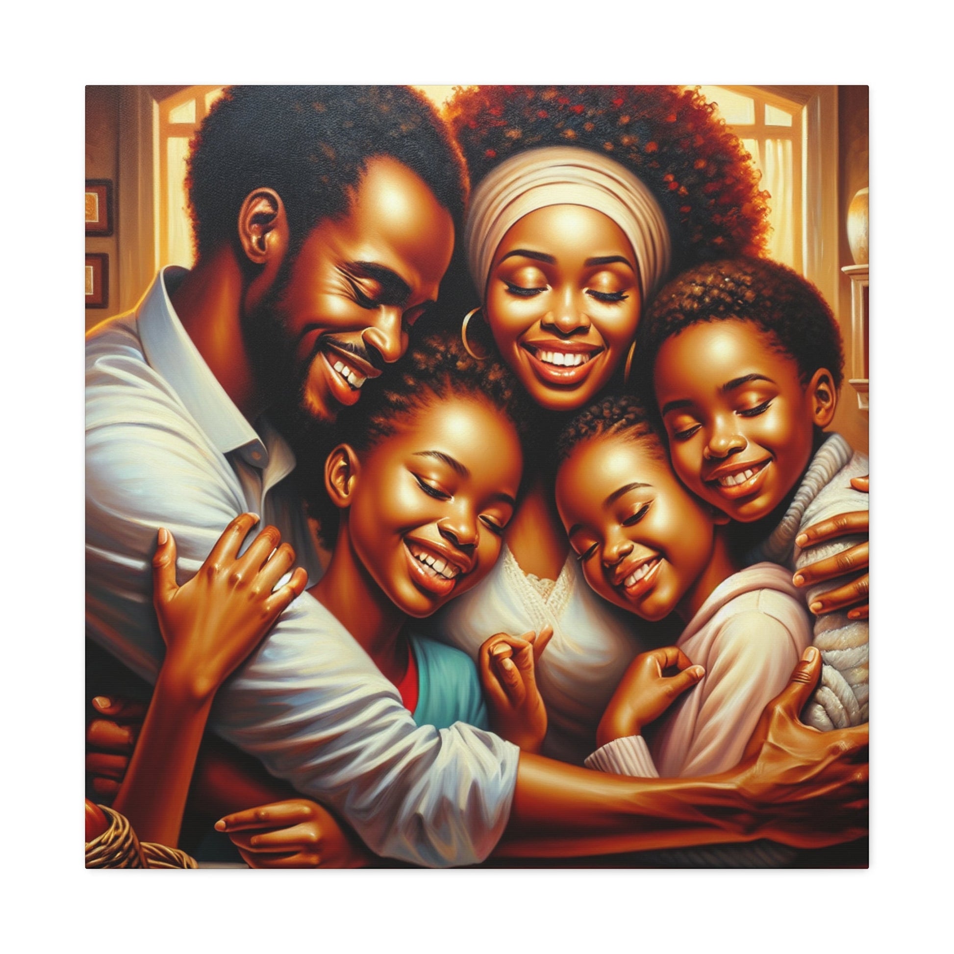 "Celebration of Family Bliss" - Canvas - Authentic4Us