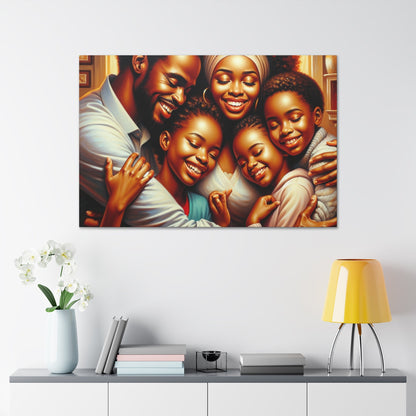 "Celebration of Family Bliss" - Canvas - Authentic4Us