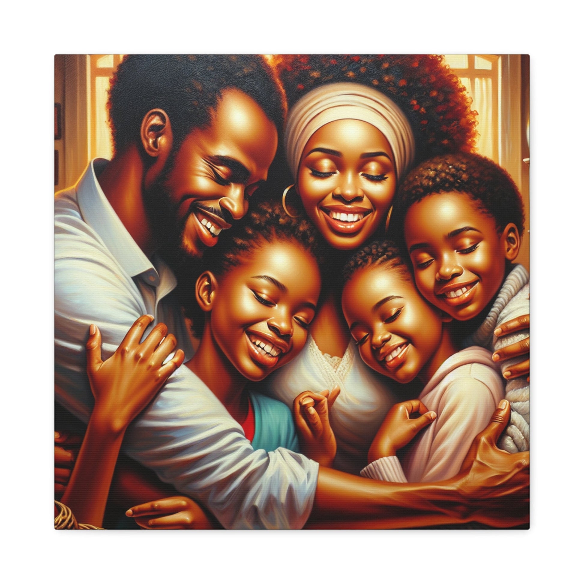 "Celebration of Family Bliss" - Canvas - Authentic4Us