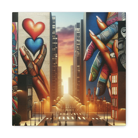 "Cityscape Dreamscape" - Canvas - Authentic4Us