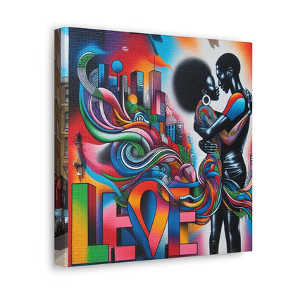 "Colorful Embrace of Love" - Canvas - Authentic4Us