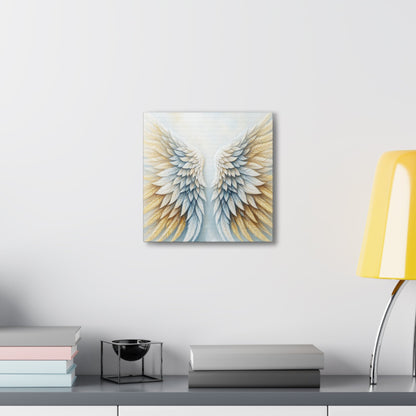 "Divine Harmony: Ethereal Wings" - Canvas - Authentic4Us