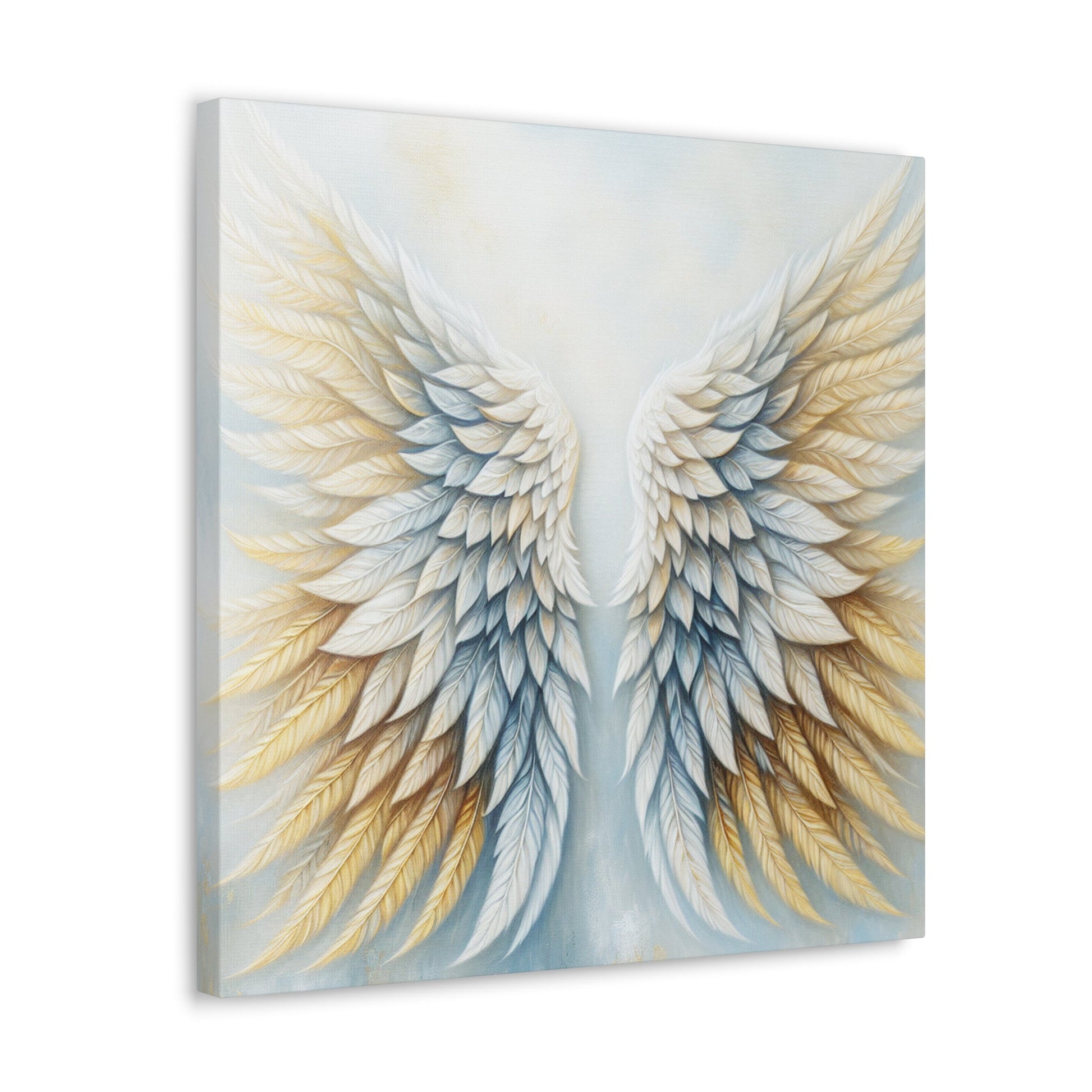 "Divine Harmony: Ethereal Wings" - Canvas - Authentic4Us