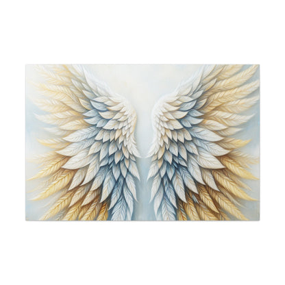 "Divine Harmony: Ethereal Wings" - Canvas - Authentic4Us