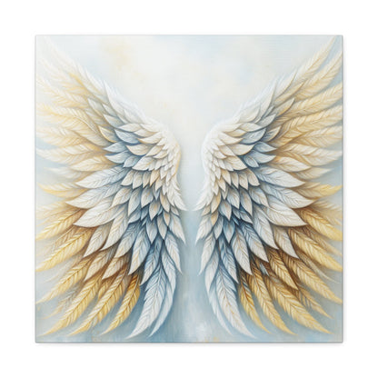 "Divine Harmony: Ethereal Wings" - Canvas - Authentic4Us