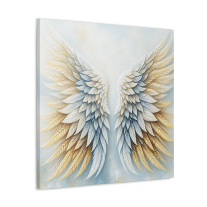 "Divine Harmony: Ethereal Wings" - Canvas - Authentic4Us