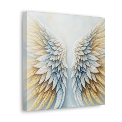 "Divine Harmony: Ethereal Wings" - Canvas - Authentic4Us