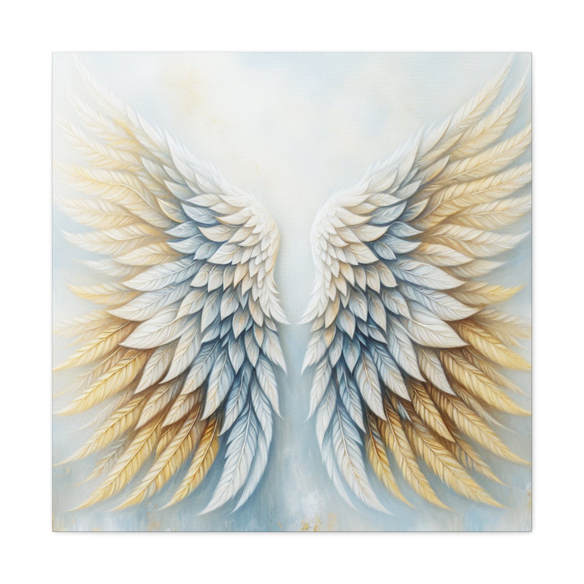 "Divine Harmony: Ethereal Wings" - Canvas - Authentic4Us