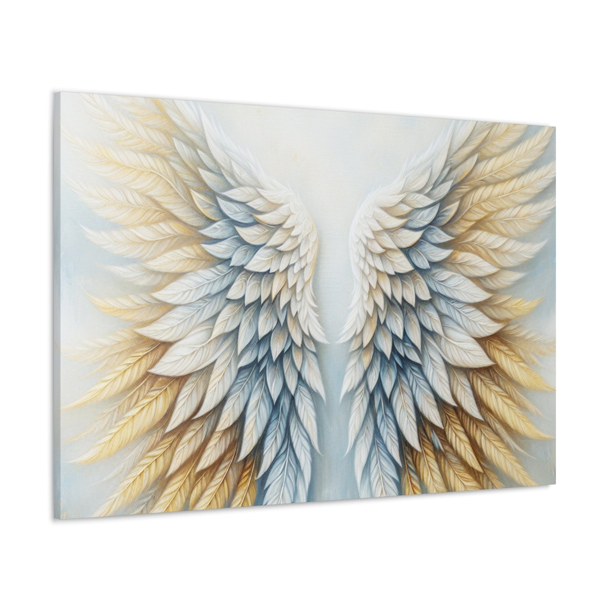 "Divine Harmony: Ethereal Wings" - Canvas - Authentic4Us