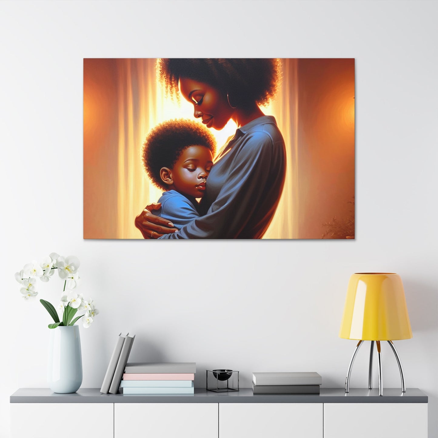 "Embrace of Motherly Love" - Canvas - Authentic4Us